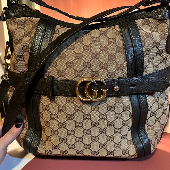 Gucci Double G Hobo Bag - Picture 1 of 15
